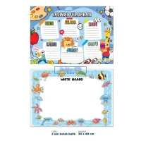 Amazing Kids Jadwal Pelajaran White Board / Schedule Board Papan Jadwal Anak